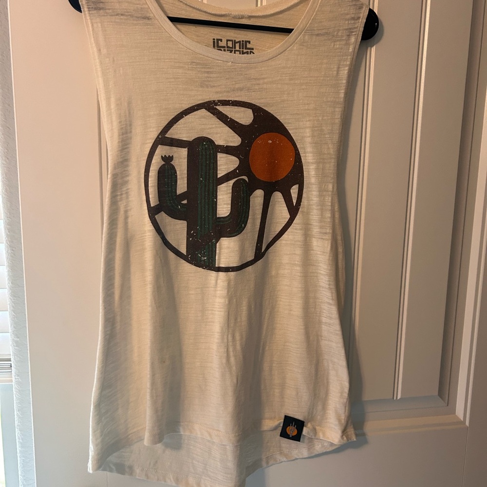 Iconic Arizona  Cactus Tank Top